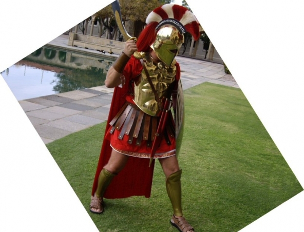 Spartan Impersonator